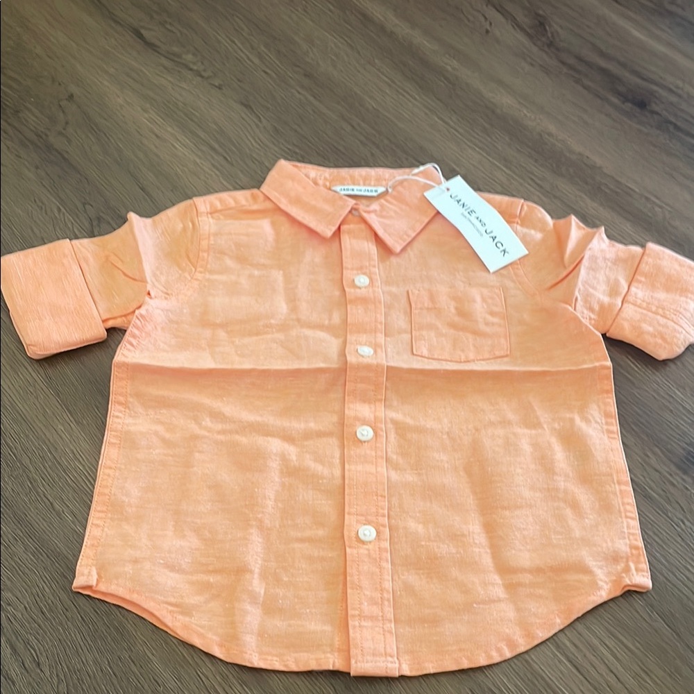 Janie and Jack Children Shirt Size 18 to 24 months NWT